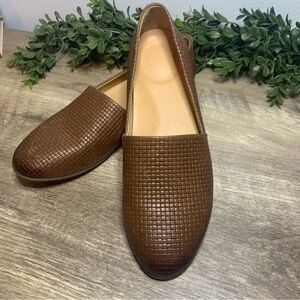 Dansko Larisa Brown Woven Flats Ladies Size 9